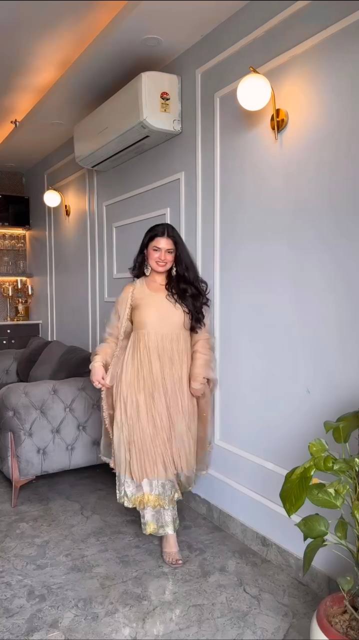 Fully Stitched & Ready to Wear anarkali gown