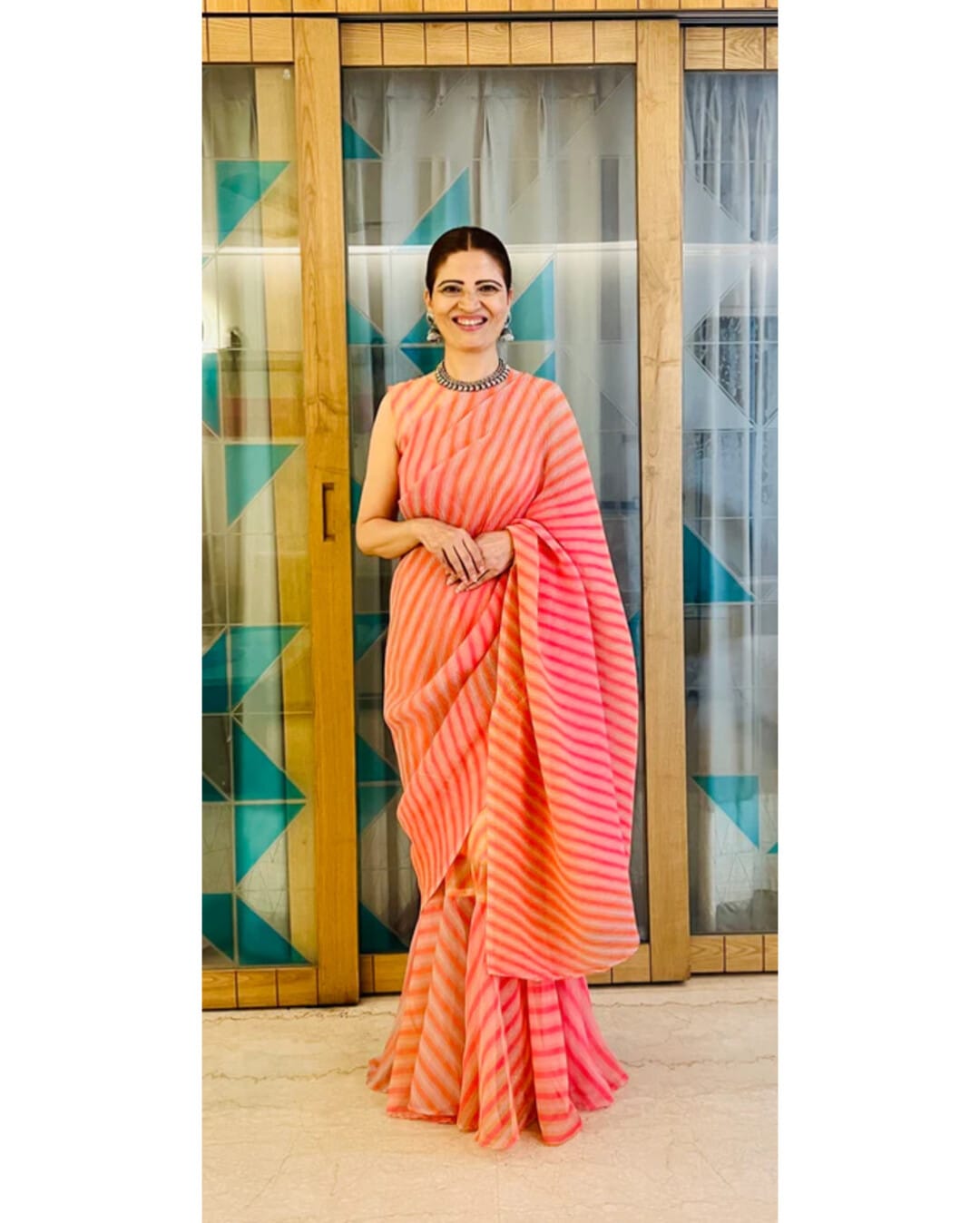 Gown Style Ready To Wear Saree