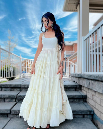 Emerald designer Anarkali Set