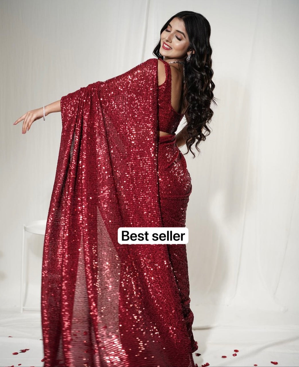 Sequiva Georgette Saree